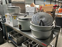 Buffalo commercial rice cooker 23l pan - afbeelding 2 van  9