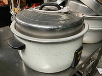 Buffalo commercial rice cooker 23l pan - afbeelding 6 van  9