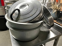 Buffalo commercial rice cooker 23l pan - afbeelding 9 van  9