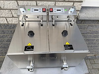 Buffalo ongebruikt - 2 pans 2x 8l - friteuse - afbeelding 2 van  6