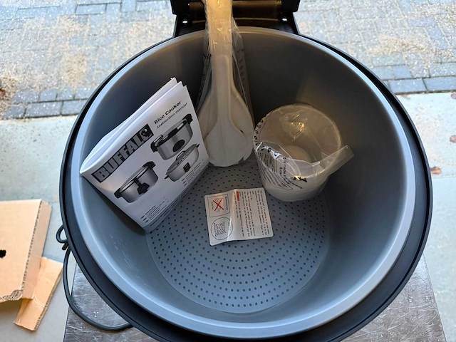 Buffalo ongebruikt - rice cooker 6l - kookketel / rijstkoker - afbeelding 3 van  4