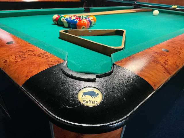 Buffalo pooltafel 7ft met euro inworp pooltafel met euro inworp - afbeelding 1 van  21
