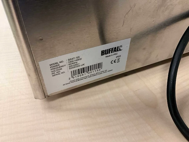 Buffalo s047-03 au-bain-marie - afbeelding 3 van  7
