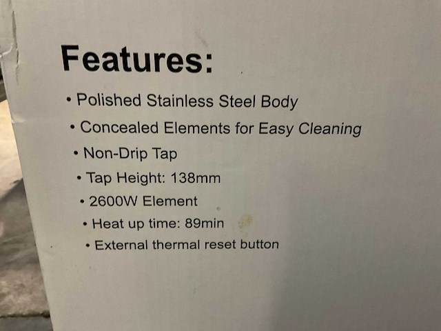 Buffalo warme dranken ketel (4x) - afbeelding 1 van  2