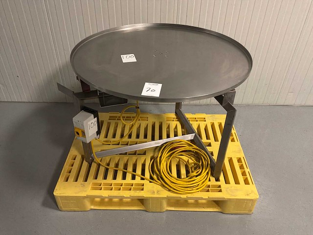 Buffer tafel, rvs - afbeelding 3 van  7