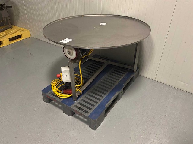 Buffer tafel, rvs - afbeelding 1 van  5