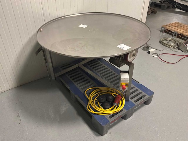 Buffer tafel, rvs - afbeelding 2 van  5