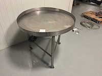 Buffer tafel, rvs - afbeelding 1 van  2