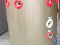 Buffervat rvs 100l met tapspiraal - demo, rvs - afbeelding 1 van  1