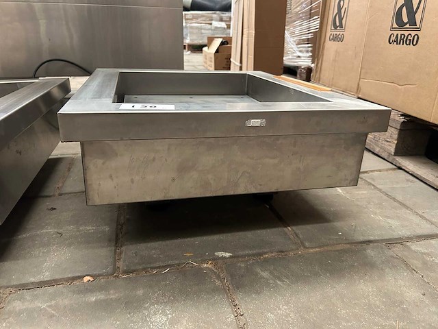 Buffet- en presentatiebak / crushed ice bak (2x) - afbeelding 4 van  4