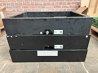 Buffet- en presentatiebak / crushed ice bak (3x) - afbeelding 1 van  4
