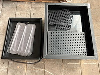 Buffet- en presentatiebak / crushed ice bak (3x) - afbeelding 2 van  4