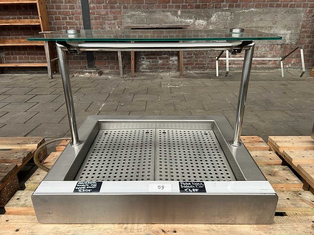 Buffet- en presentatiebak / crushed ice bak - afbeelding 1 van  4