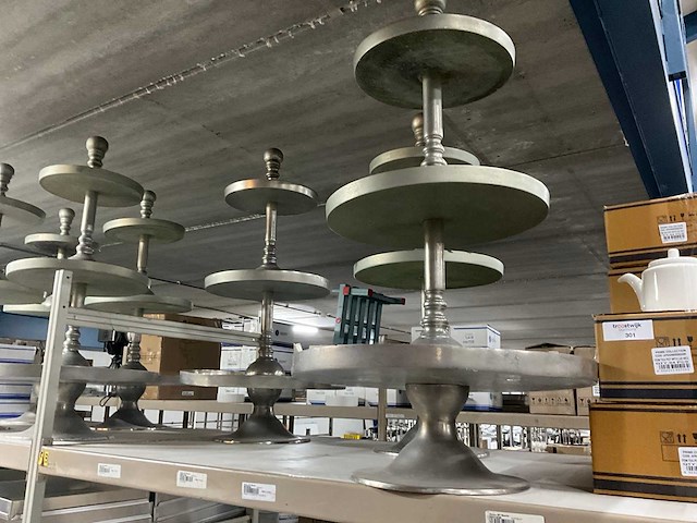 Buffet etagères (3x) - afbeelding 6 van  6