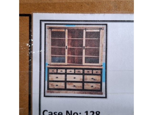 Buffetkast, mangohout, 2026 - afbeelding 1 van  3