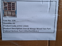 Buffetkast, mangohout, 2026 - afbeelding 2 van  3