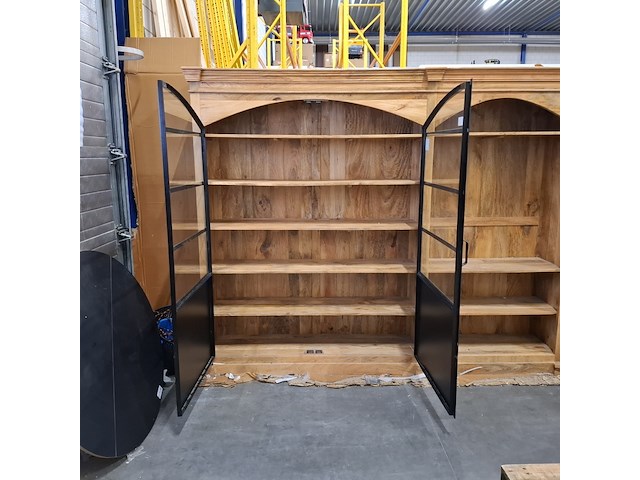 Buffetkast | mangohout | 400 cm, 1 geheel, 2026 - afbeelding 5 van  8