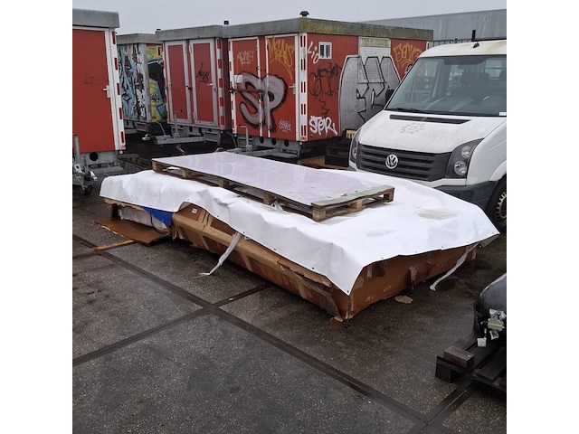 Buffetkast mangohout 400 cm | gebroken, 2026 - afbeelding 3 van  4