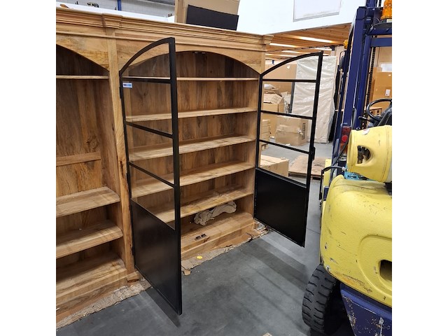 Buffetkast mangohout 400 cm | gebroken, in 2 delen, 2026 - afbeelding 3 van  12