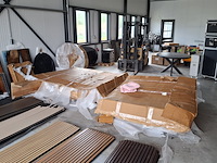 Buffetkast mangohout 400 cm | gebroken, in 2 delen, 2026 - afbeelding 1 van  12