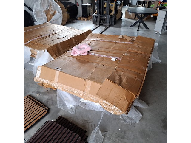 Buffetkast mangohout 400 cm | gebroken, in 2 delen, 2026 - afbeelding 5 van  12