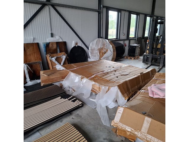 Buffetkast mangohout 400 cm | gebroken, in 2 delen, 2026 - afbeelding 6 van  12