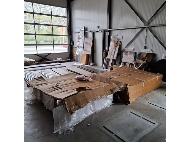 Buffetkast mangohout 400 cm | gebroken, in 2 delen, 2026 - afbeelding 7 van  12