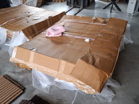 Buffetkast mangohout 400 cm | gebroken, in 2 delen, 2026 - afbeelding 6 van  12