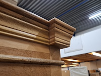Buffetkast mangohout 400 cm | gebroken, in 2 delen, 2026 - afbeelding 9 van  12