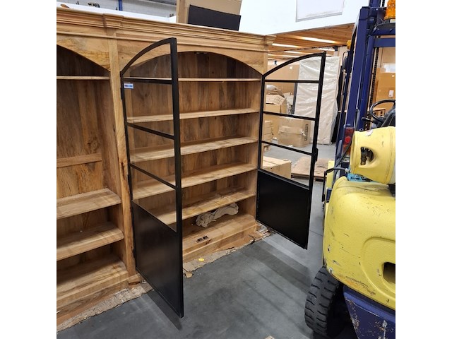 Buffetkast mangohout 400 cm | gebroken, in 2 delen, 2026 - afbeelding 5 van  6
