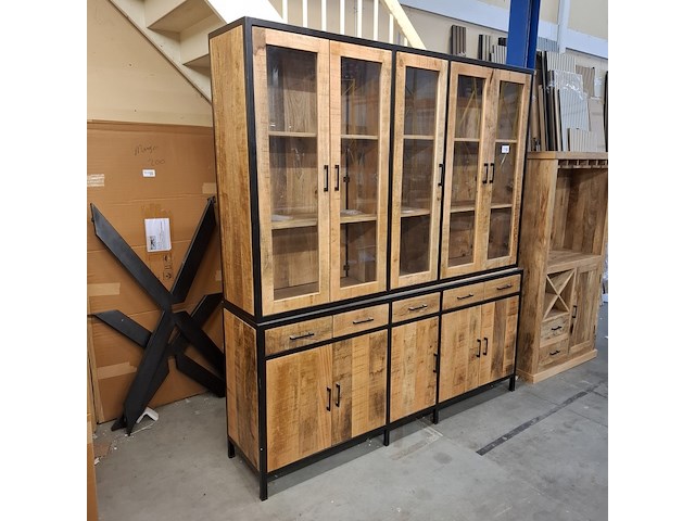 Buffetkast, mangohout - afbeelding 1 van  12