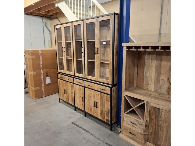 Buffetkast, mangohout - afbeelding 6 van  12