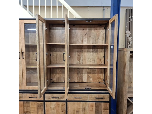 Buffetkast, mangohout - afbeelding 8 van  12