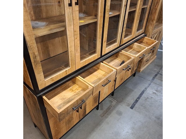 Buffetkast, mangohout - afbeelding 11 van  12