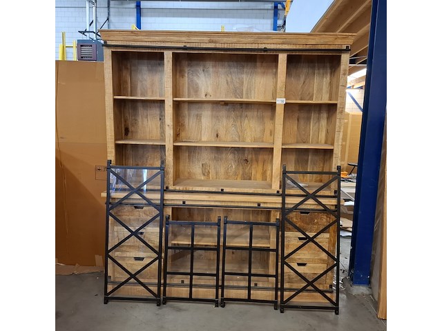 Buffetkast, mangohout - afbeelding 1 van  9