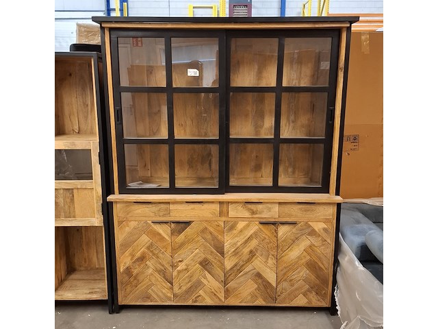 Buffetkast, mangohout - afbeelding 1 van  7
