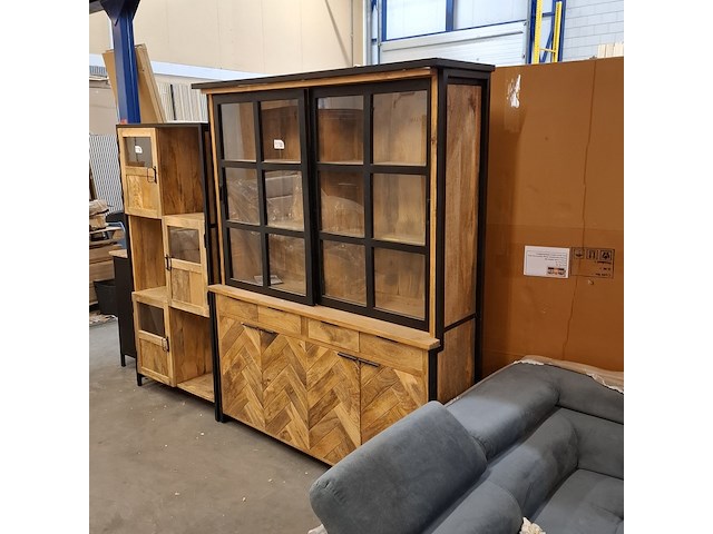 Buffetkast, mangohout - afbeelding 2 van  7
