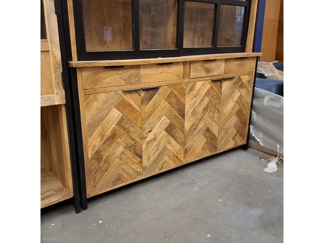 Buffetkast, mangohout - afbeelding 4 van  7