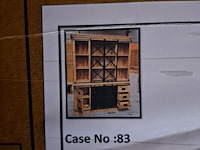 Buffetkast, mangohout - afbeelding 1 van  4