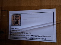 Buffetkast, mangohout - afbeelding 2 van  4