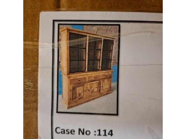 Buffetkast, mangohout - afbeelding 1 van  3