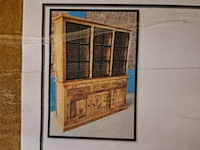 Buffetkast, mangohout - afbeelding 1 van  3