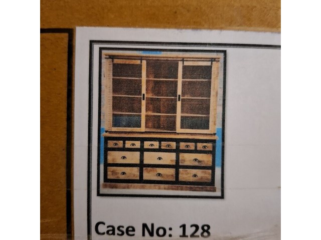 Buffetkast, mangohout - afbeelding 1 van  3