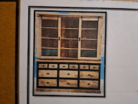 Buffetkast, mangohout - afbeelding 1 van  3