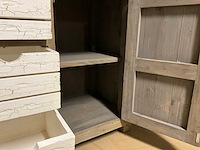 Buffetkast oud hout - afbeelding 2 van  10