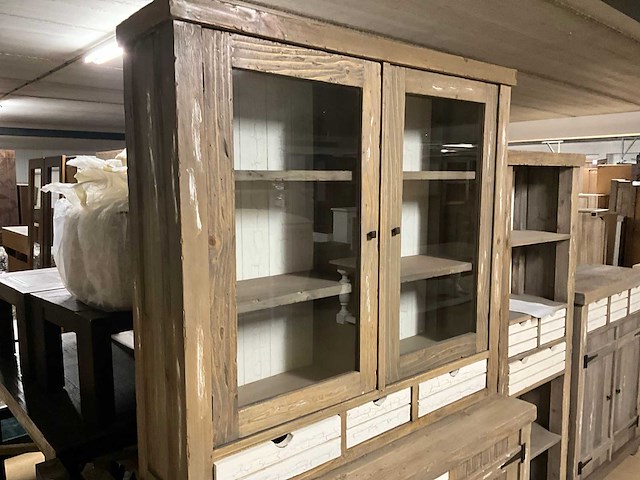 Buffetkast oud hout - afbeelding 4 van  10