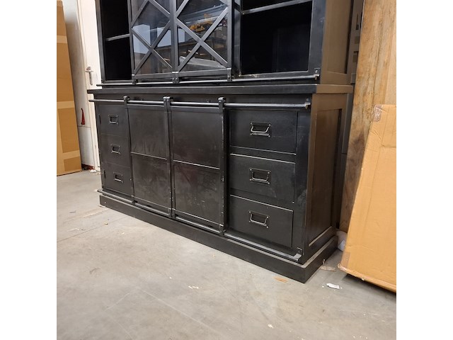 Buffetkast, zwart - afbeelding 9 van  11