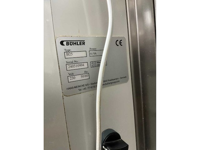 Buhler b25 water doseerinstallatie - afbeelding 4 van  4