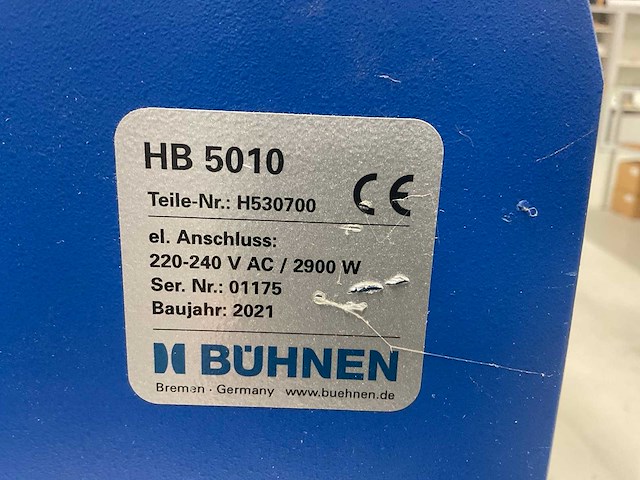 Bühnen hb 5010 lijmmachine - afbeelding 5 van  13