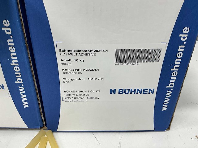 Bühnen hot melt lijm sticks (658x) - afbeelding 7 van  8
